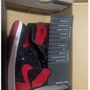 Air Jordan high OG bred size 8c